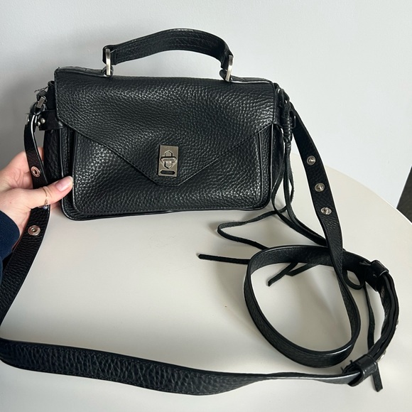 Rebecca Minkoff black leather crossbody - Picture 2 of 4